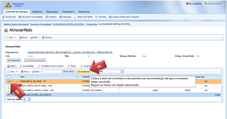 EstornaMovEntradaSaida