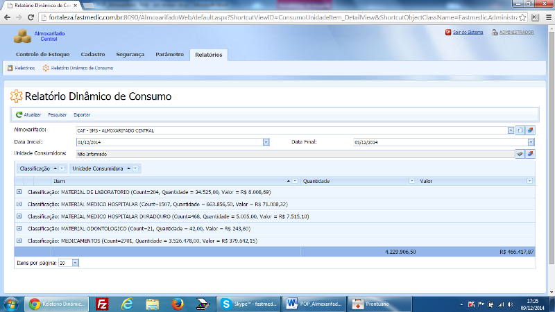 RelatorioDinConsumo