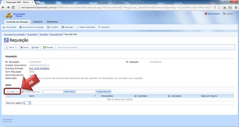 GeraRequisicao