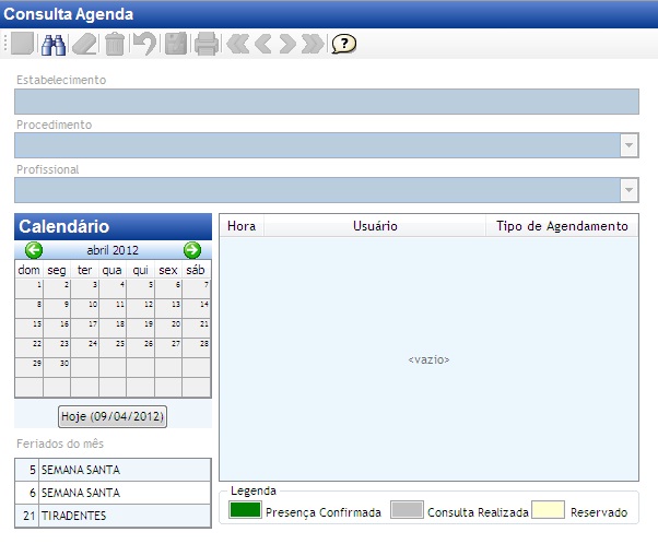 Consulta Agenda