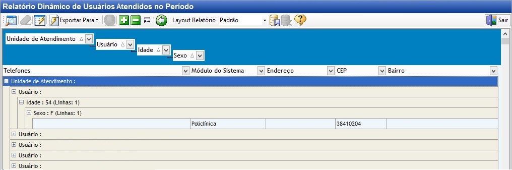 Cadastro de Itens
