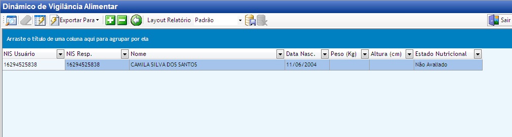 Cadastro de Itens