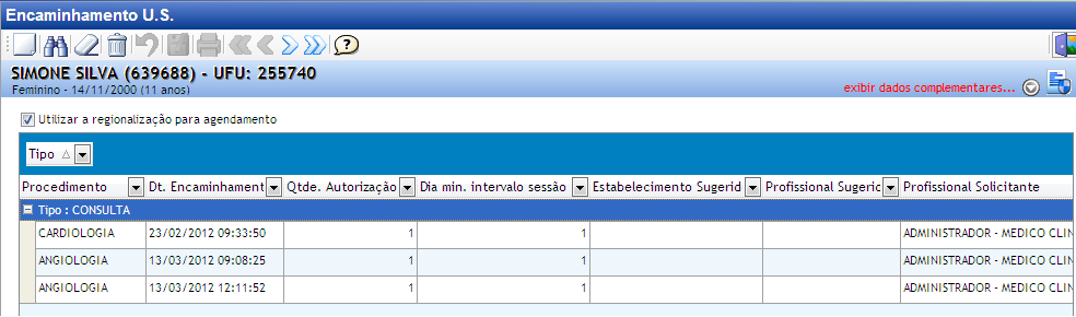 Impressão Agenda