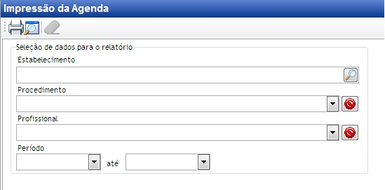 Impressão Agenda