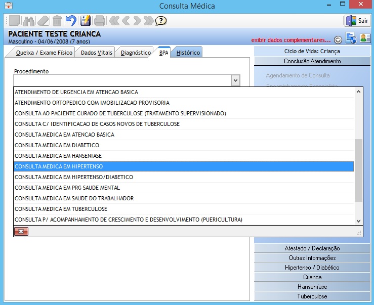 Consulta BPA
