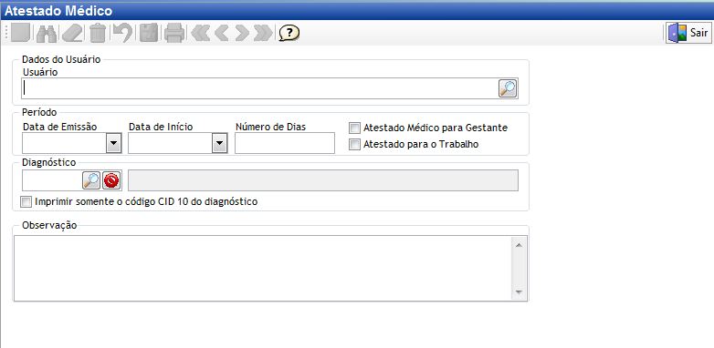 Atestado Médico