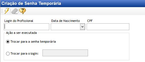Troca Senha