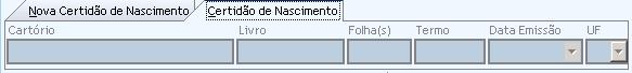 Certidão de Nascimento