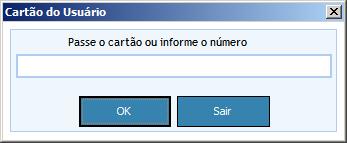 Cartão do Usuário