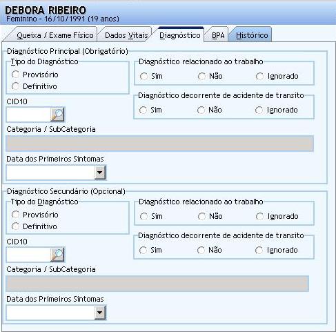 Consulta Diagnóstico