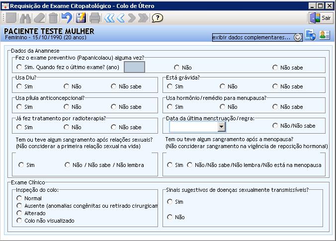 Exame citopatológico