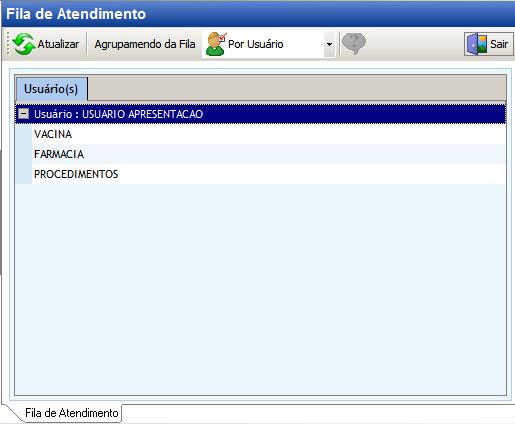 Fila de Atendimento
