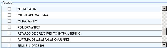 Programa de saúde da mulher - Não Gestante -  Riscos