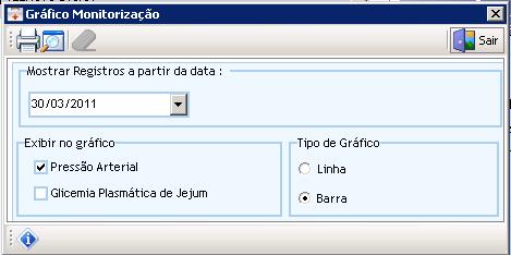 Programa HIPERDIA - Menu de gráficos