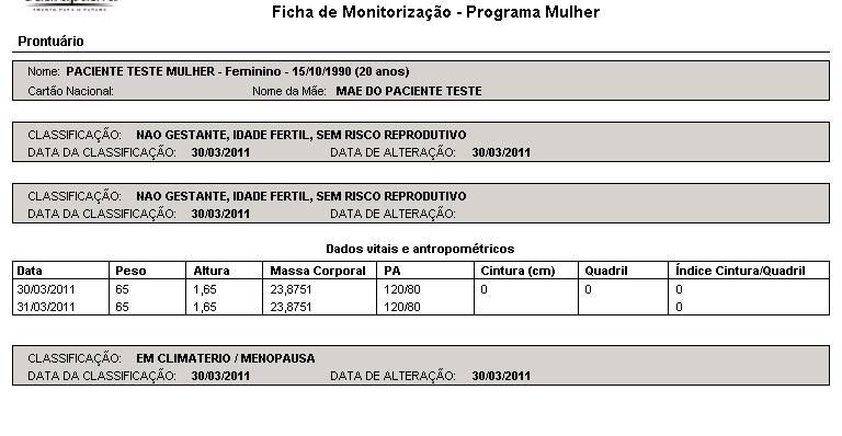 Ficha de monitoraçao