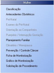 Acompanhamento do Programa de saúde da mulher