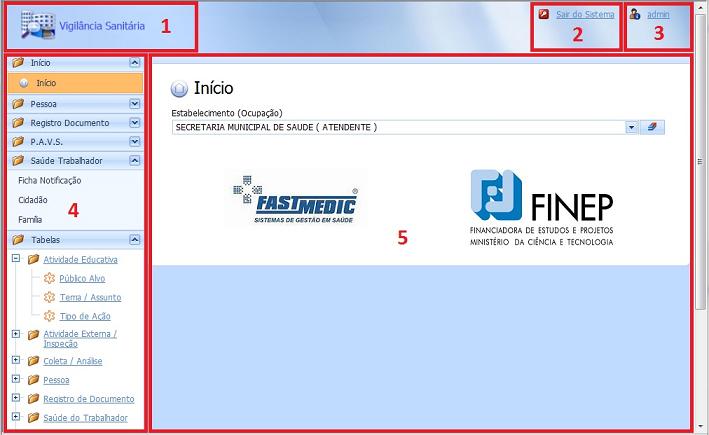 Exemplo Menu